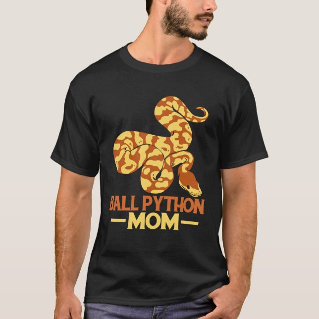 Ball Python Mum T-Shirt (Front)