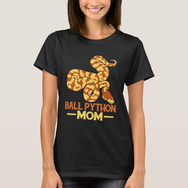 Ball Python Mum T-Shirt (Front)