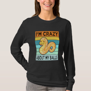 Ball Python Snake Mum Dad For Men Women Kids Rept T-Shirt