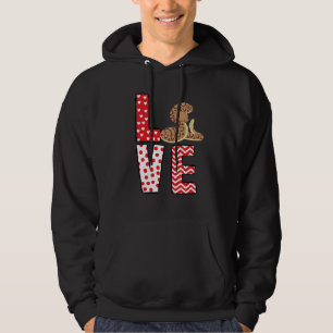Ball Python Valentines Day Love Valentine Cute Hea Hoodie