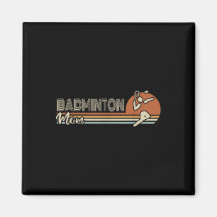 Ball Sport Shuttle Sport Retro Badminton Mum Women Magnet