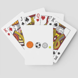 Ball Sports Playing Cards