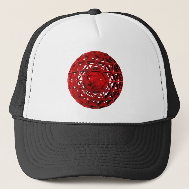 ball trucker hat (Front)