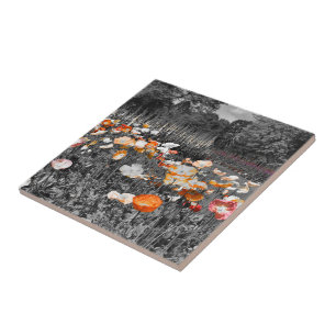 Ballarat Botanic Gardens Floral Display Ceramic Tile