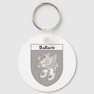 Ballard Coat of Arms/Family Crest Key Ring