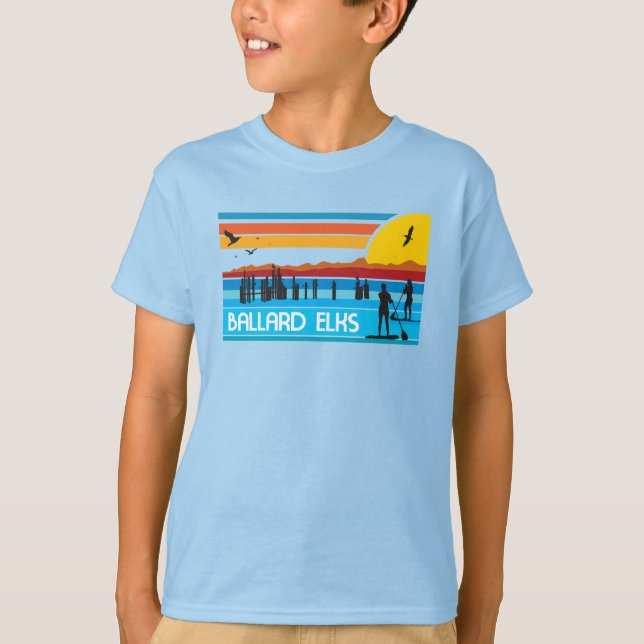 Ballard Elks Sunset T-Shirt (Front)