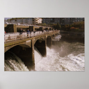 Ballard Locks - Seattle, WA Poster
