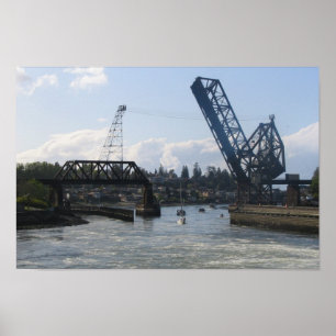 Ballard Locks - Seattle, WA Poster