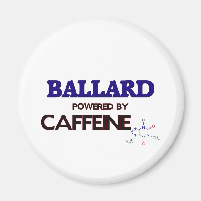 Ballard powered by caffeine magnet (Front)