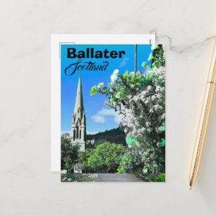 Ballater Scotland Travel Postcard Memory Gift