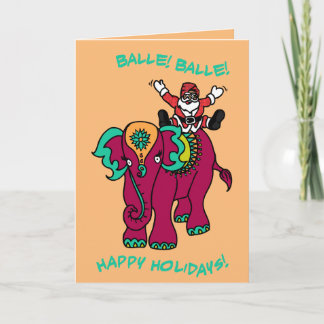 Balle! Balle! Holiday Card
