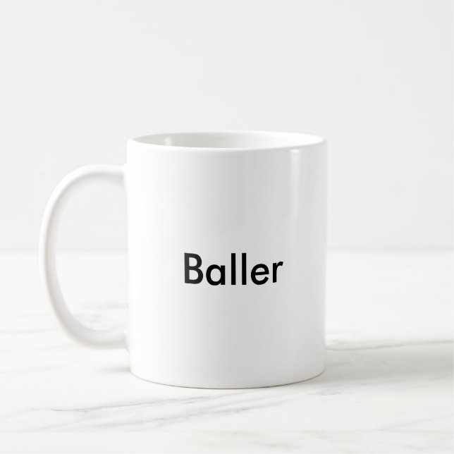 Baller Coffee Mug (Left)