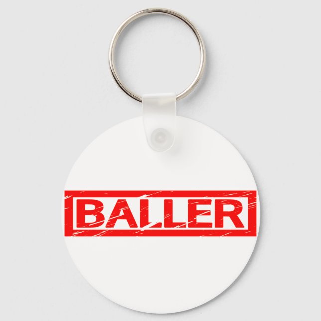 Baller Stamp Key Ring (Front)