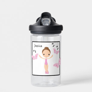 Ballerina 2 Cute Dance Girl Water Bottle
