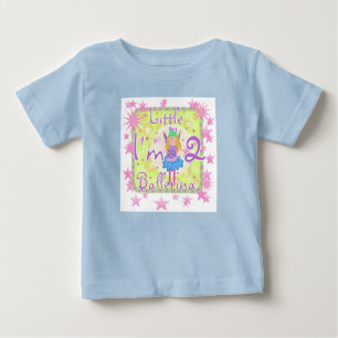 Ballerina 2nd Birthday Tshirts and Gifts
