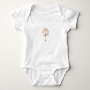 ballerina baby bodysuit