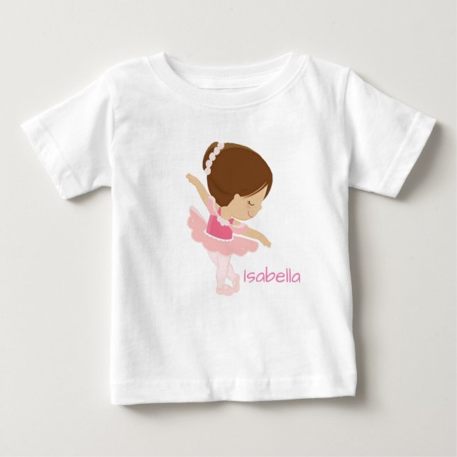 Ballerina Baby T-Shirt (Front)