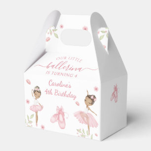 Ballerina Ballet Birthday Favor Box