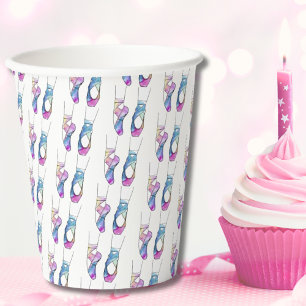 Ballerina Ballet Birthday Party Paper Cups