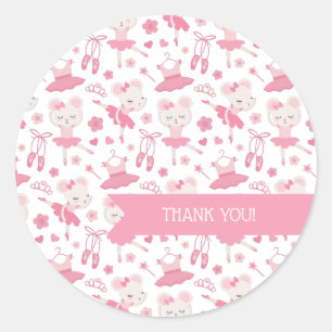 Ballerina Ballet Dance Pink Sticker