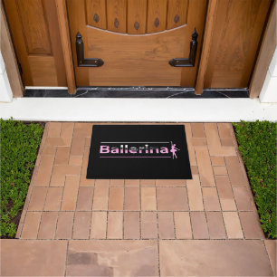Ballerina - Ballet Dancer Arch Minimalist Art Doormat