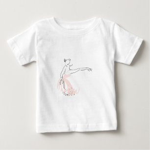 Ballerina ballet dancer baby T-Shirt