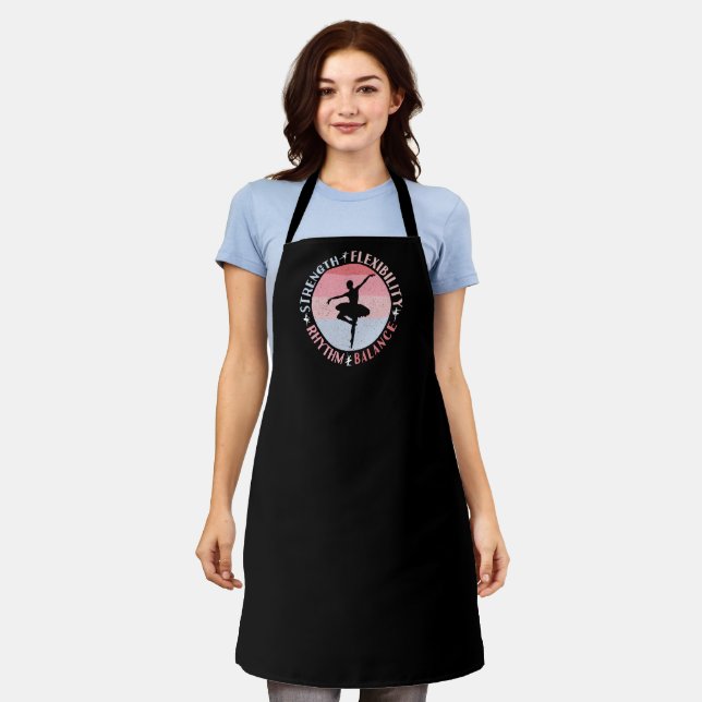Ballerina Ballet Dancer - Mindset Values Apron (Worn)