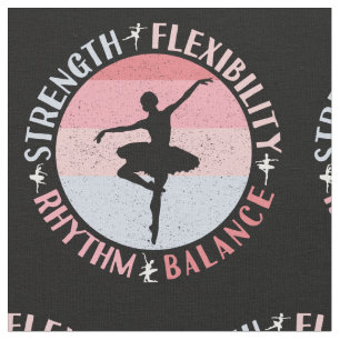 Ballerina Ballet Dancer - Mindset Values Fabric
