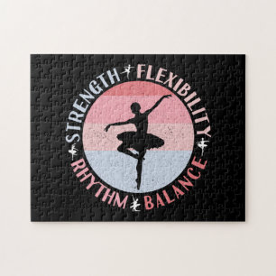 Ballerina Ballet Dancer - Mindset Values Jigsaw Puzzle