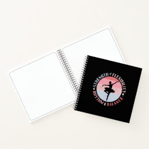 Ballerina Ballet Dancer - Mindset Values Notebook