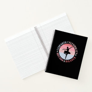 Ballerina Ballet Dancer - Mindset Values Notebook