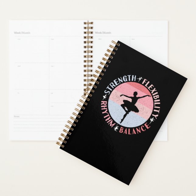 Ballerina Ballet Dancer - Mindset Values Planner (Display)