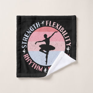 Ballerina Ballet Dancer - Mindset Values Wash Cloth