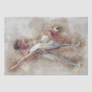 Ballerina Ballet Dancer Tissue Paper