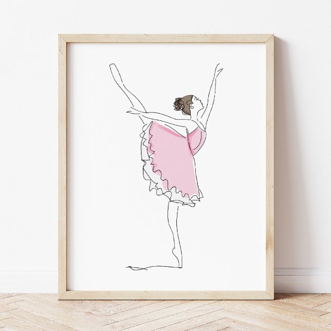 Ballerina, Ballet Girl, Ballet Dancer, Tutu, Pink Photo Print (Creator Uploaded)