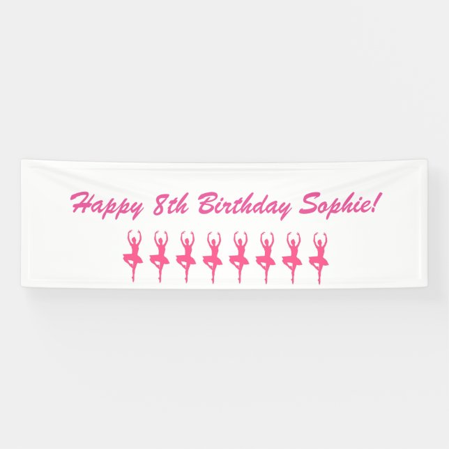 "Ballerina" Banner (Horizontal)