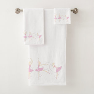 Ballerina Bath Towel Set