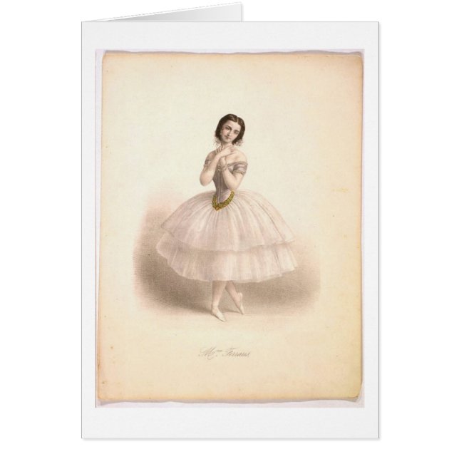 Ballerina Beauty Card (Front)
