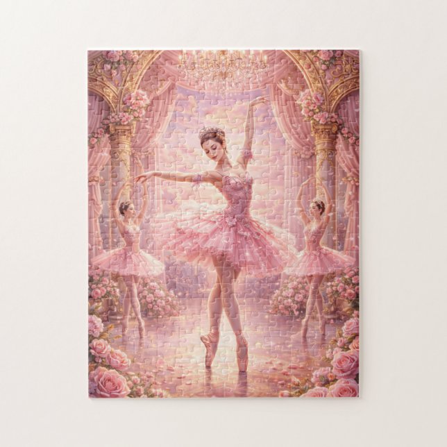 Ballerina Blush of Grace Jigsaw Puzzle (Vertical)