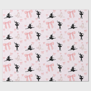Ballerina Bows and Ballet Wrapping Paper