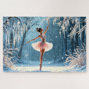 Ballerina bright fashion elegance dance jigsaw puzzle