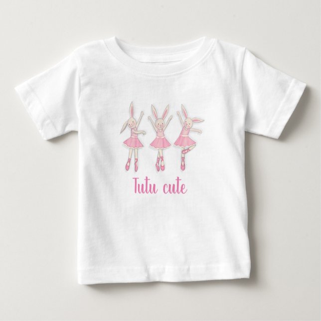 Ballerina bunnies tutu T - Shirt (Front)