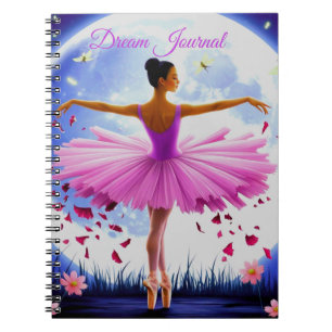Ballerina by Moonlight Dream Journal