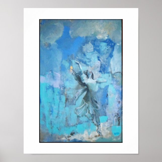 Ballerina by zaziart 11 x 16 Poster  Print (Front)