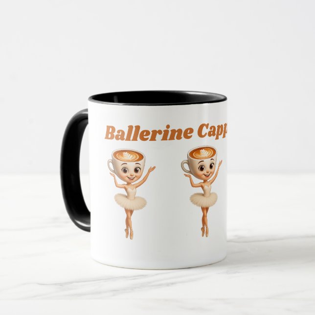 Ballerina Cappuccina Coffee Mug (Front Left)