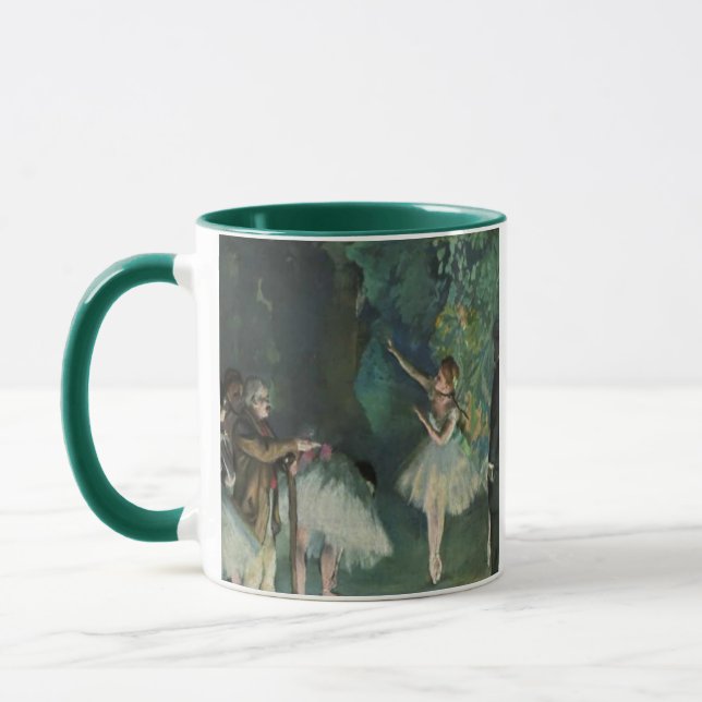 BALLERINA COFFEE MUGS - DEGAS ARTWORK - PRINTS (Left)