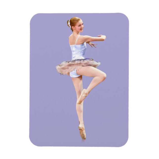 Ballerina Customisable Magnet (Vertical)