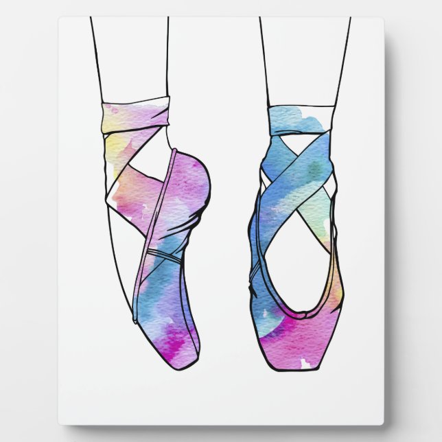 Ballerina Cute Ballet Plaque (Front)