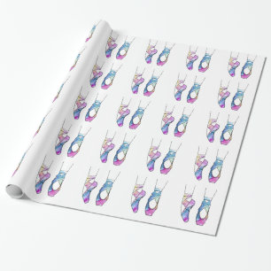 Ballerina Cute Ballet Wrapping Paper