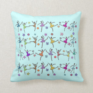 Ballerina Dance Custom Pillow